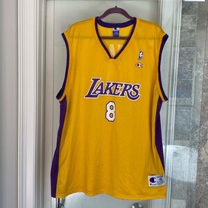 Y2K Lakers Kobe Bryant # 8 Champion Jersey XL